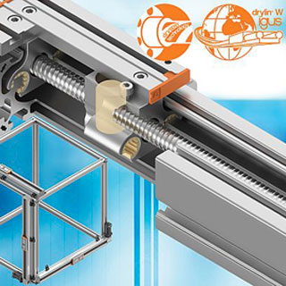 Linearachse mit Spindelantrieb Vielseitige Open-Frame- und Gehäuse-Netzteile